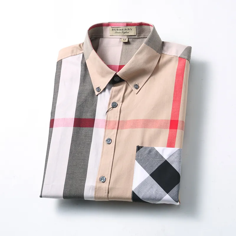 Burberry Shirts for Mens Burberry Long-Sleeved Shirts #A53944