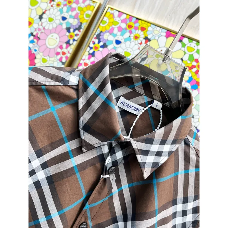 Burberry Shirts for Mens Burberry Long-Sleeved Shirts #A58488