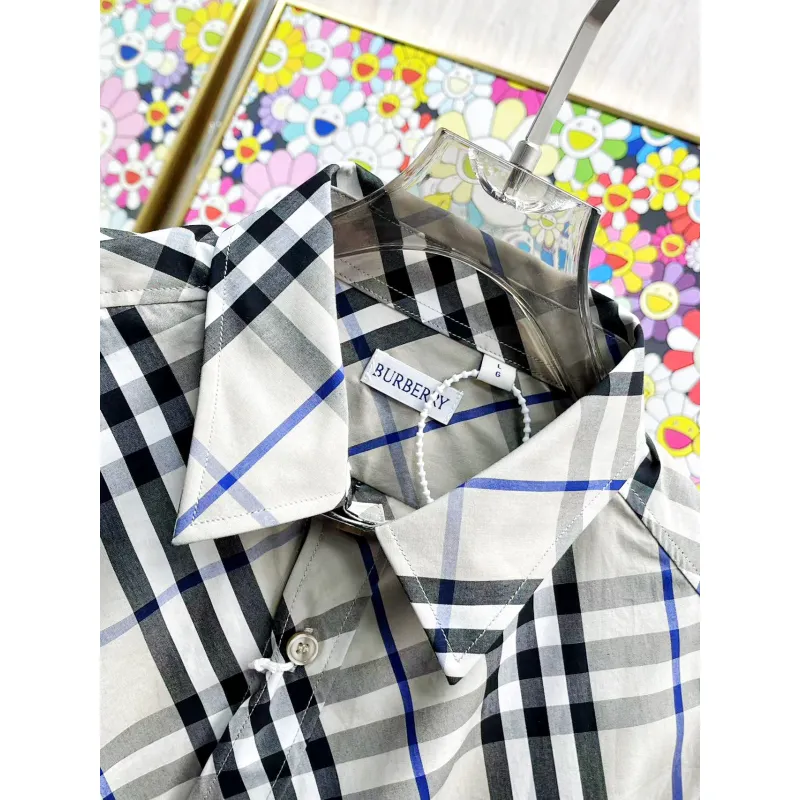 Burberry Shirts for Mens Burberry Long-Sleeved Shirts #A58485