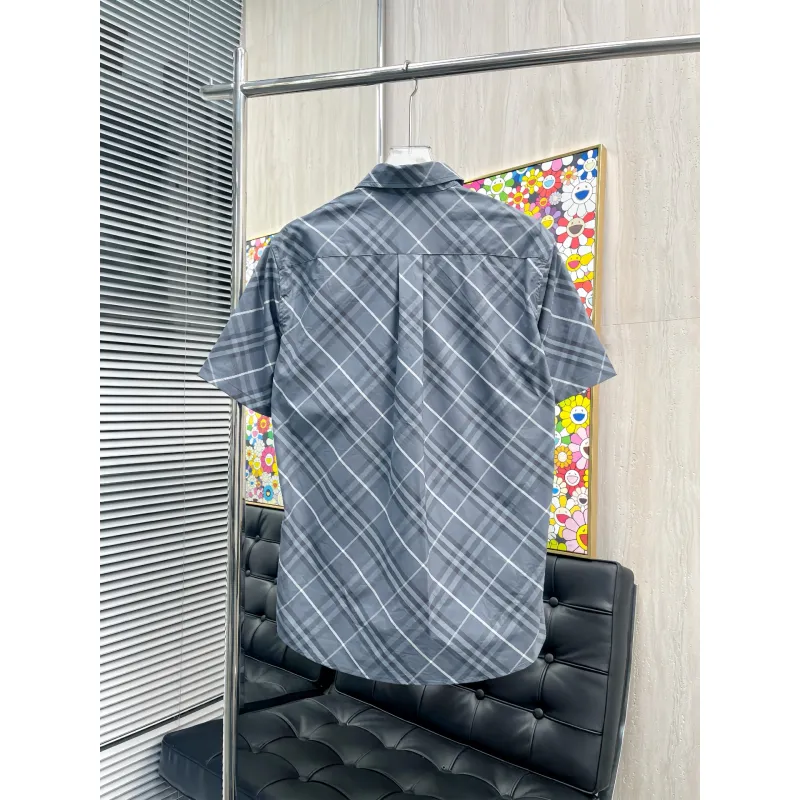 Burberry Shirts for Burberry AAA+ Shorts-Sleeved Shirts for men #A53181