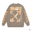 Off-White Hoodies for MEN pure cotton 400g #A58713 Off-White Hoodies for MEN pure cotton 400g #A58713