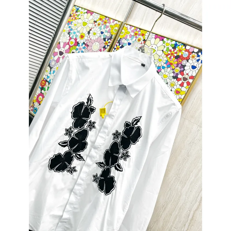 Alexander McQueen Shirts for Alexander McQueen Long-Sleeved Shirts for men #A58451