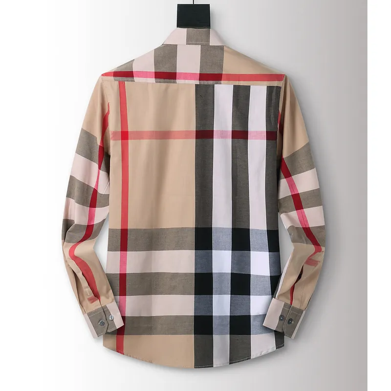 Burberry Shirts for Mens Burberry Long-Sleeved Shirts #A53944
