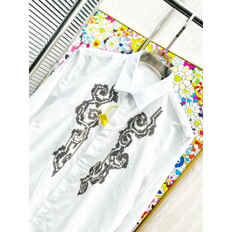 Versace Shirts for Versace Long-Sleeved Shirts for men #A58438