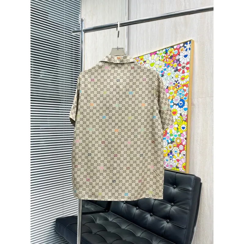 Gucci shirts for Gucci short-sleeved shirts for men #A53174 Gucci shirts for Gucci short-sleeved shirts for men #A53174
