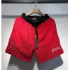 Amiri Red and Black Number 22 Mesh Jersey and Shorts Two Piece Set for Men #A54243