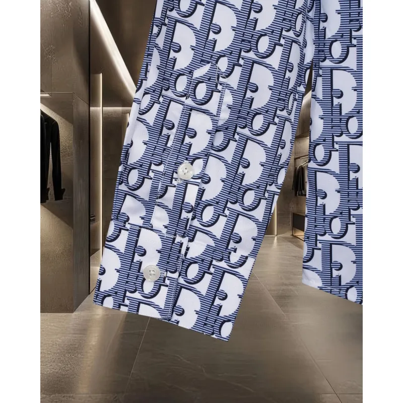 D-ior shirts for D-ior Long-Sleeved Shirts for men #A51491