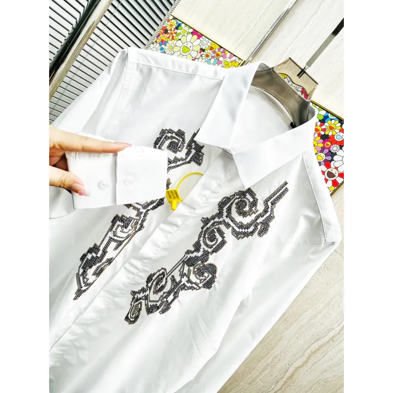 Versace Shirts for Versace Long-Sleeved Shirts for men #A58438