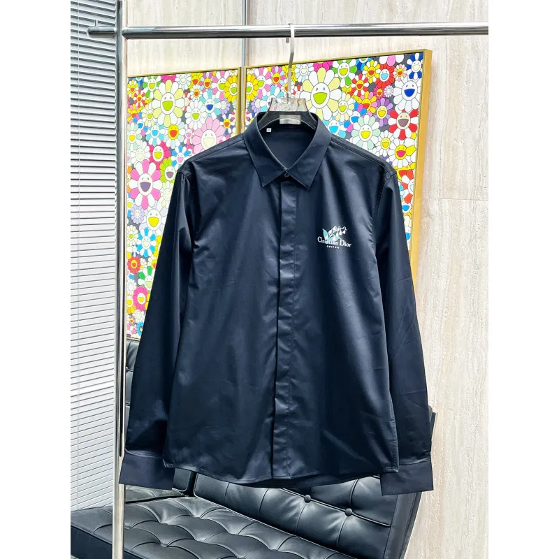 D-ior shirts for D-ior Long-Sleeved Shirts for men #A58443