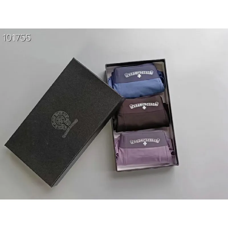 Chrome Hearts Underwears for Men Soft skin-friendly light and breathable (3PCS) #A37477