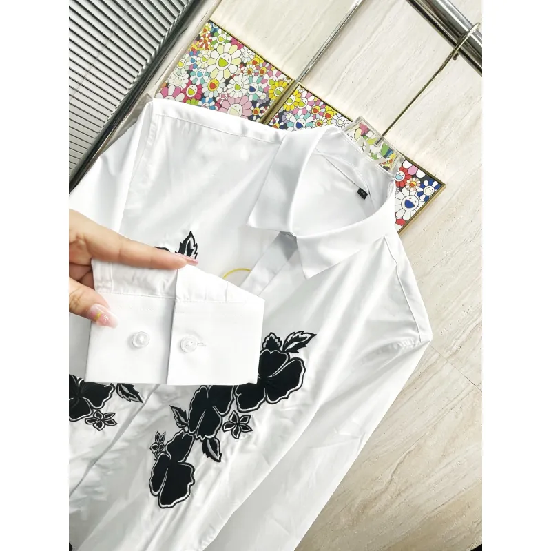 Alexander McQueen Shirts for Alexander McQueen Long-Sleeved Shirts for men #A58451