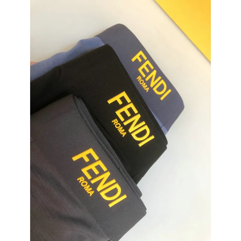 Fendi Underwears for Men Soft skin-friendly light and breathable (3PCS) #A37480