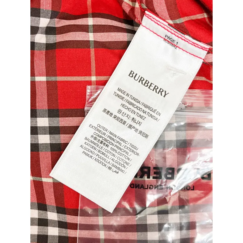 Burberry Shirts for Mens Burberry Long-Sleeved Shirts #A58492