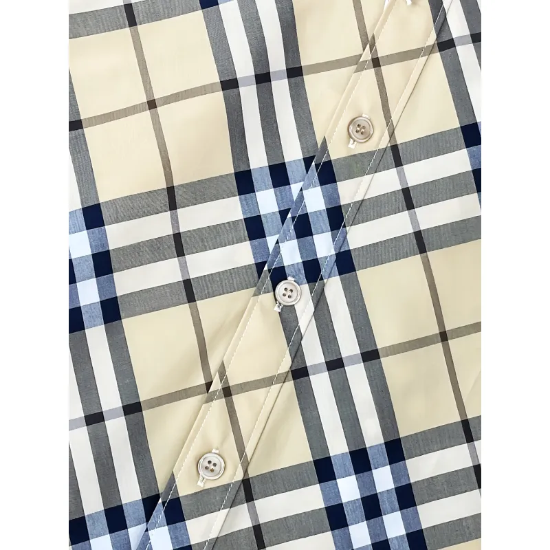 Burberry Shirts for Mens Burberry Long-Sleeved Shirts #A58486