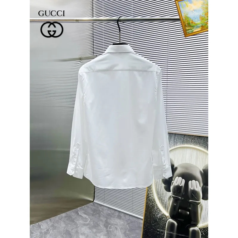 Gucci shirts for Gucci long-sleeved shirts for men #A59366 Gucci shirts for Gucci long-sleeved shirts for men #A59366