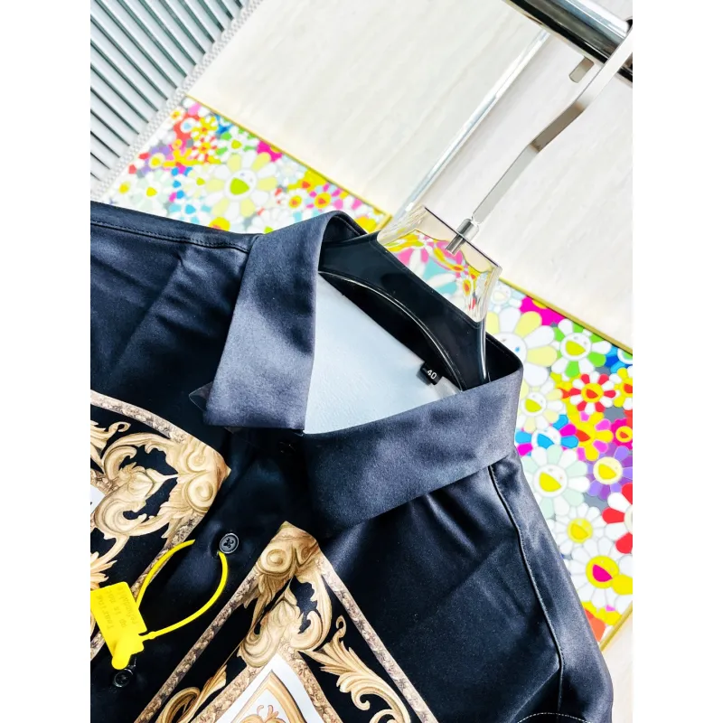 Versace Shirts for Versace Long-Sleeved Shirts for men #A58457