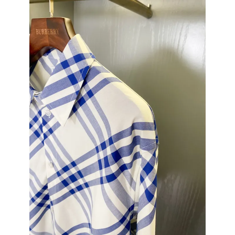 Burberry Shirts for Burberry Mens AAA+ Burberry Long-Sleeved Shirts #A58524