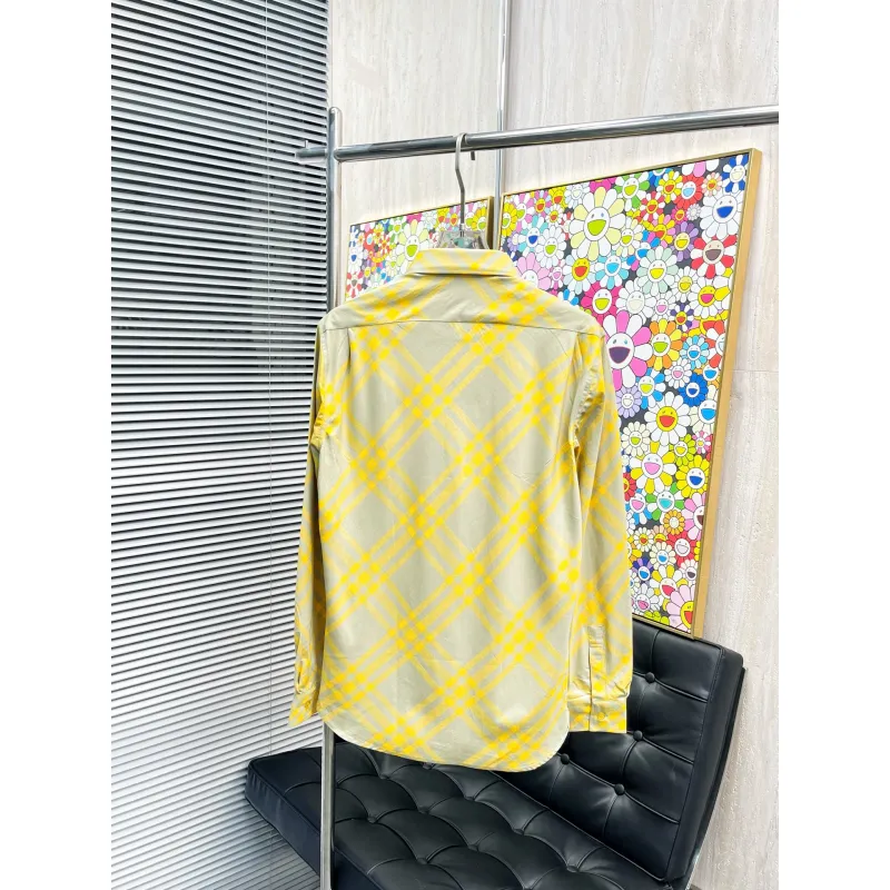 Burberry Shirts for Mens Burberry Long-Sleeved Shirts #A58482