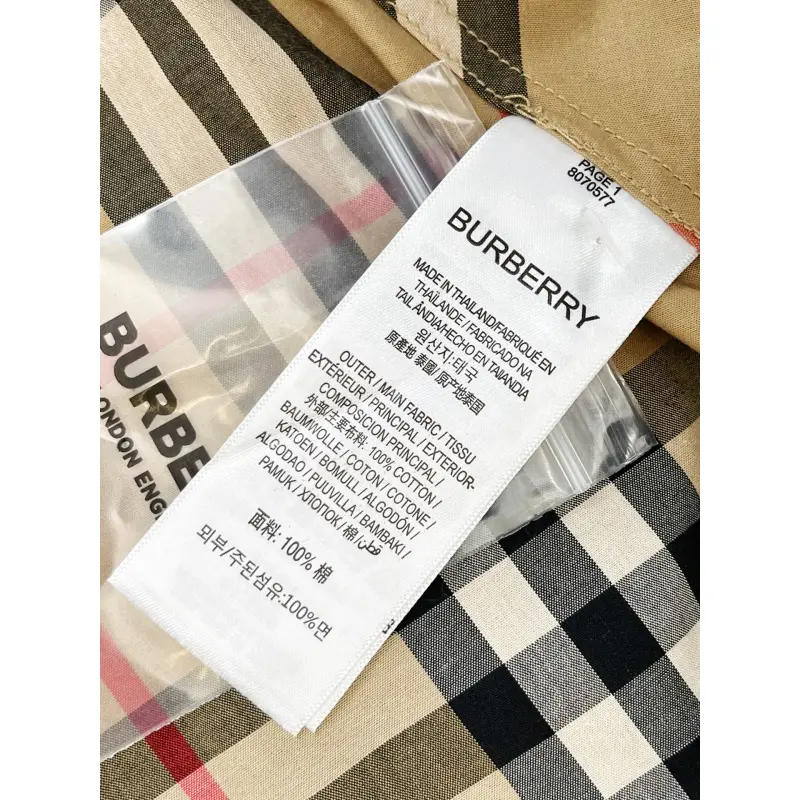 Burberry Shirts for Mens Burberry Long-Sleeved Shirts #A58483