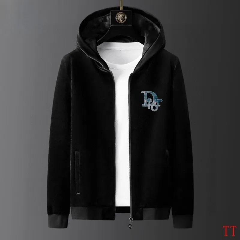 D-ior tracksuits for D-ior Short Tracksuits for men Fleece-lined and thickened #A58009