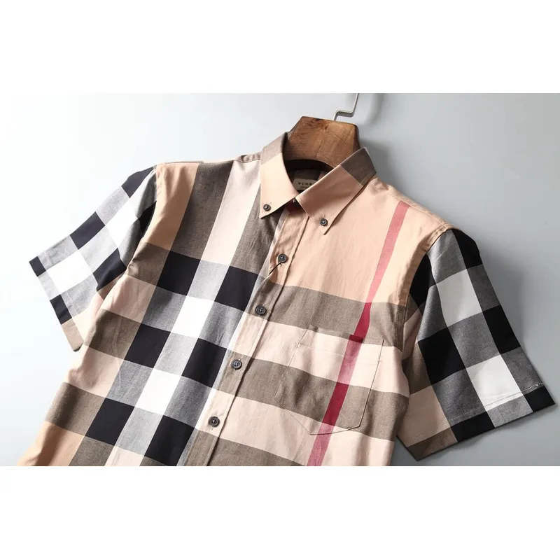 Burberry AAAA Original quality Shorts-Sleeved Shirts for men #9125026