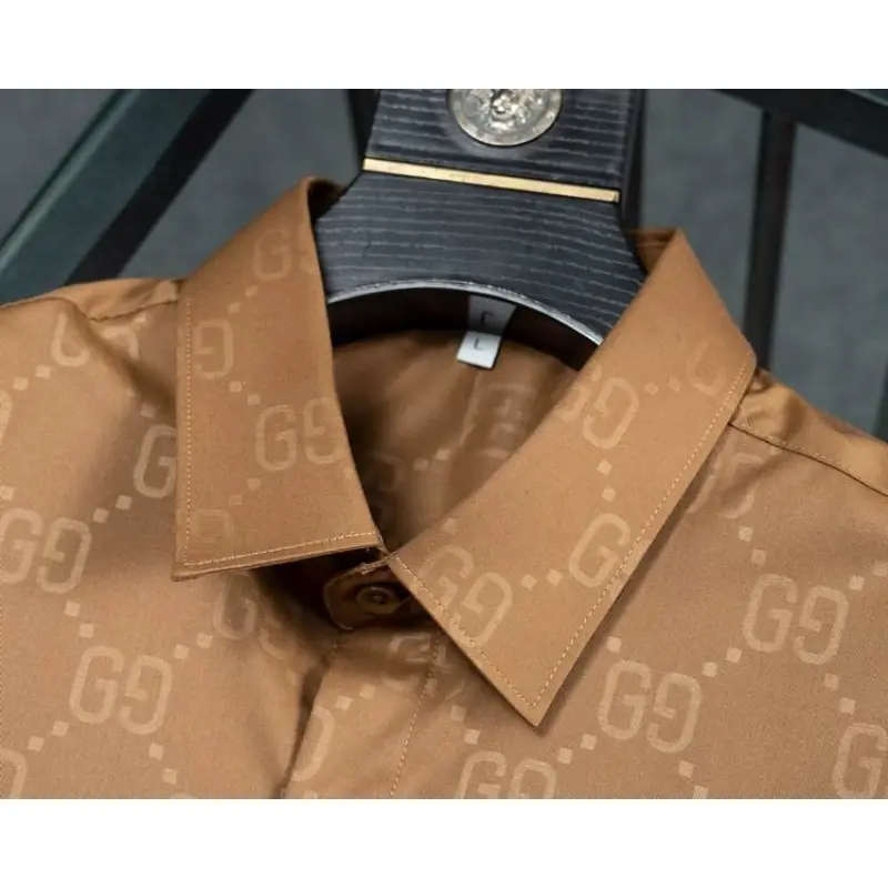 Gucci shirts for Gucci long-sleeved shirts for men #A50921 Gucci shirts for Gucci long-sleeved shirts for men #A50921