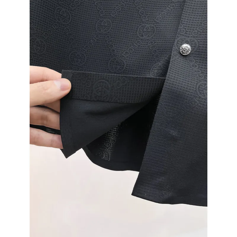 Gucci shirts for Gucci short-sleeved shirts for men #A65070 Gucci shirts for Gucci short-sleeved shirts for men #A65070