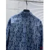 D-ior shirts for D-ior Long-Sleeved Shirts for men Black/Blue #A53761