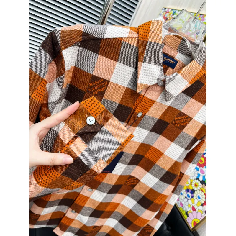 Burberry Shirts for Mens Burberry Long-Sleeved Shirts #A58496