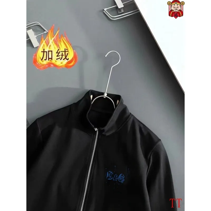D&G Tracksuits for Men Fleece-lined and thickened #A58027