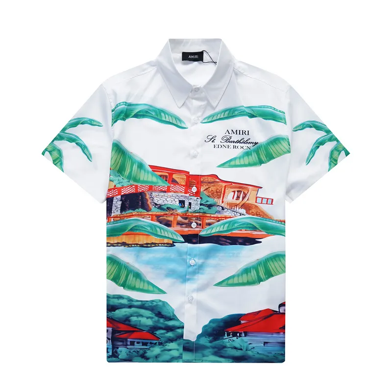 AMIRI Short-sleeved shirt set Tracksuits #A39316 AMIRI Short-sleeved shirt set Tracksuits #A39316
