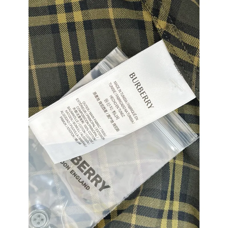 Burberry Shirts for Mens Burberry Long-Sleeved Shirts #A58493