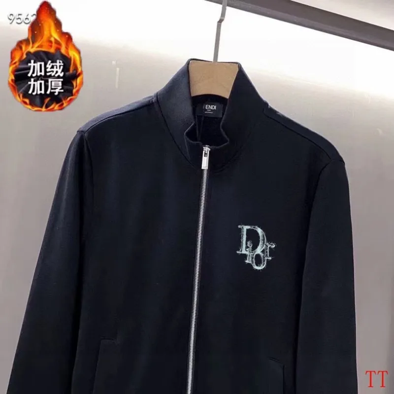 D-ior tracksuits for D-ior Short Tracksuits for men Fleece-lined and thickened #A58015