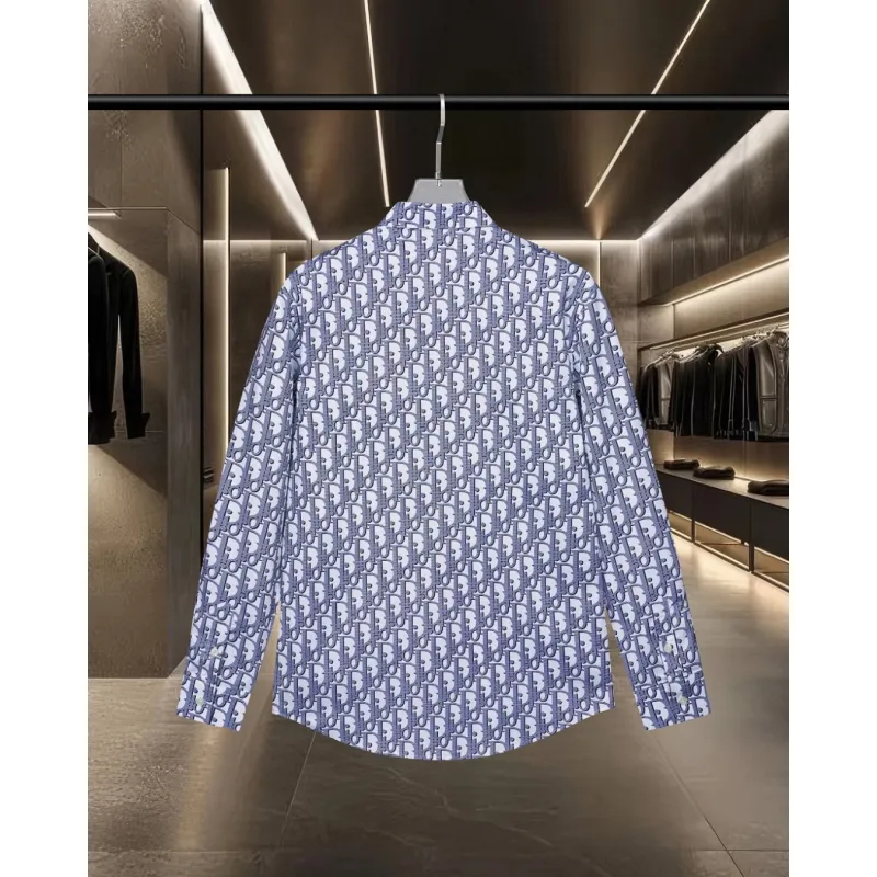 D-ior shirts for D-ior Long-Sleeved Shirts for men #A51491