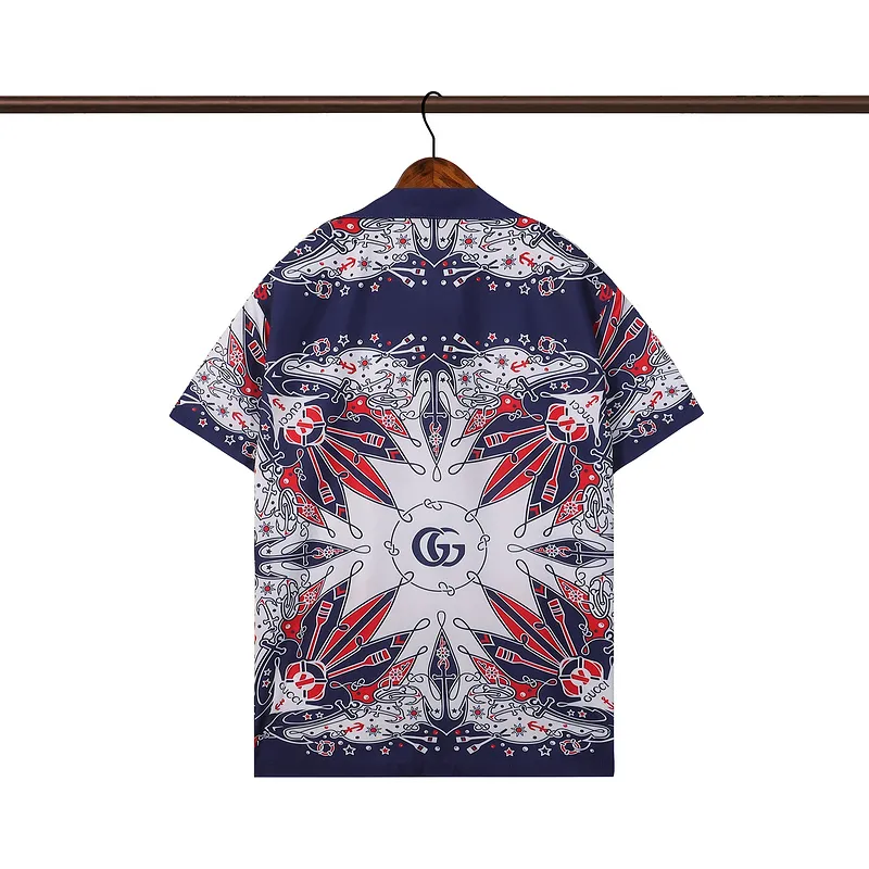 Gucci shirts for Gucci short-sleeved shirts for men #A38652