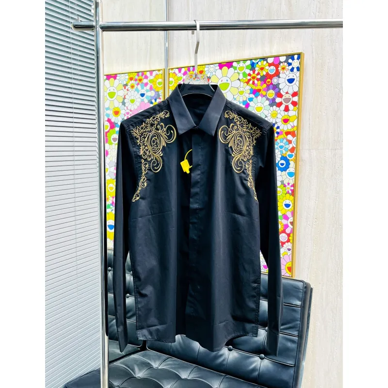 Versace Shirts for Versace Long-Sleeved Shirts for men #A58437 Versace Shirts for Versace Long-Sleeved Shirts for men #A58437