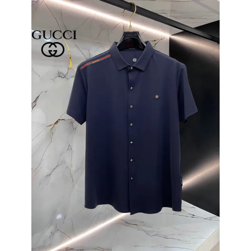 Gucci shirts for Gucci short-sleeved shirts for men #A65066
