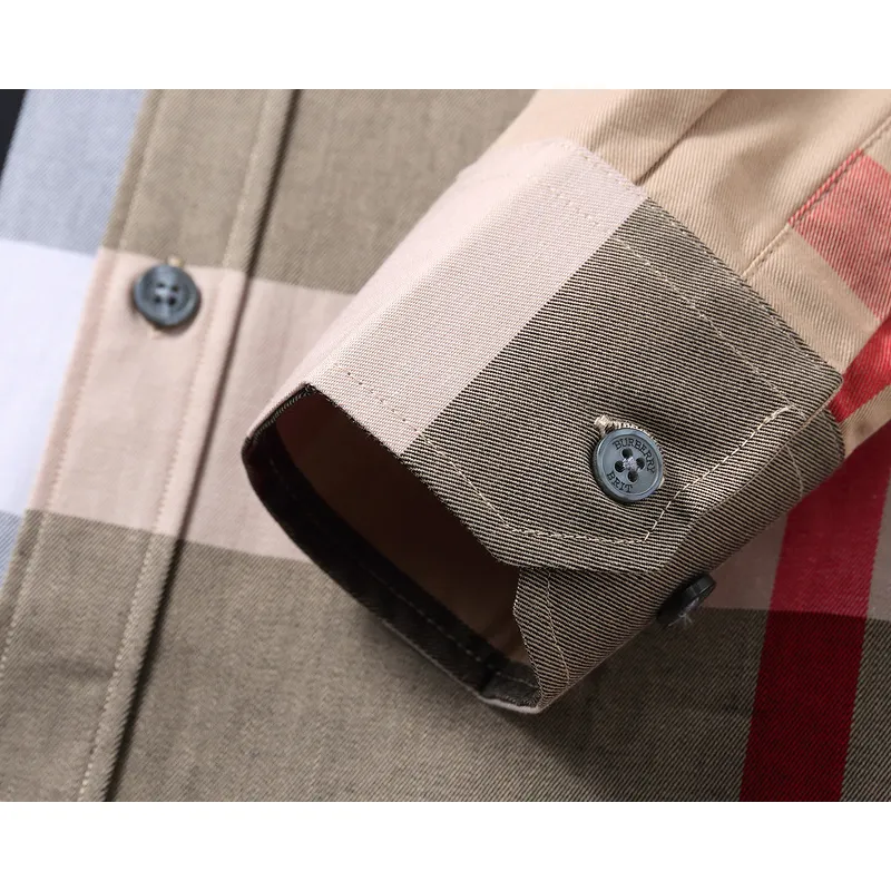 Burberry Shirts for Mens Burberry Long-Sleeved Shirts #A53944