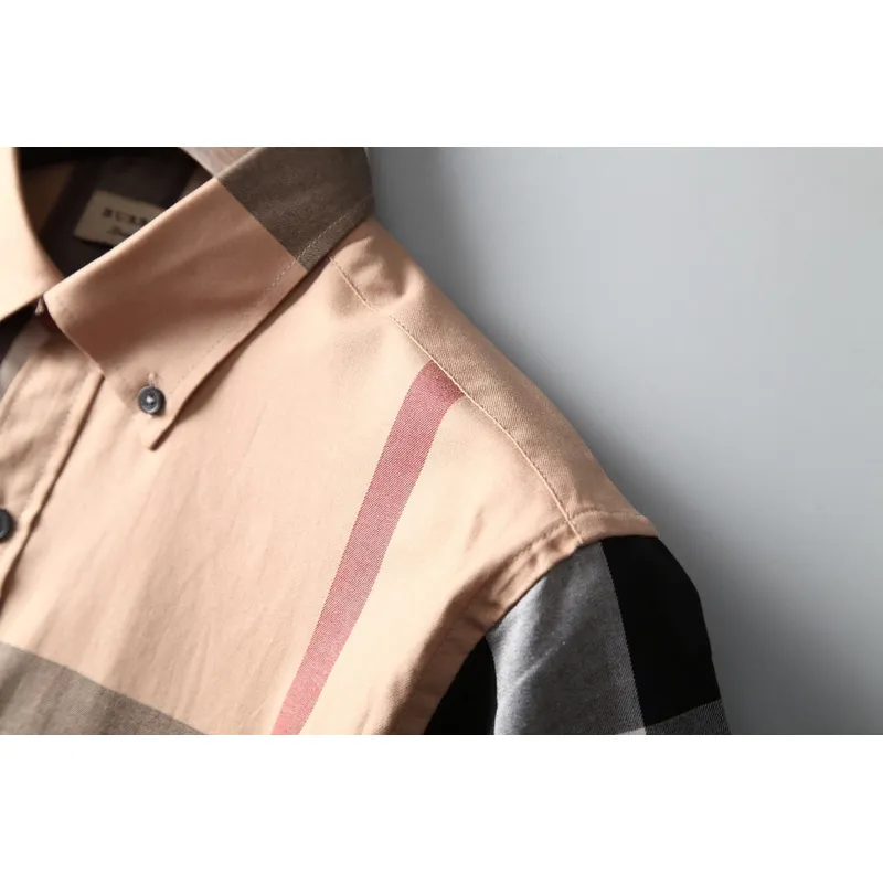 Burberry AAAA Original quality Shorts-Sleeved Shirts for men #9125026