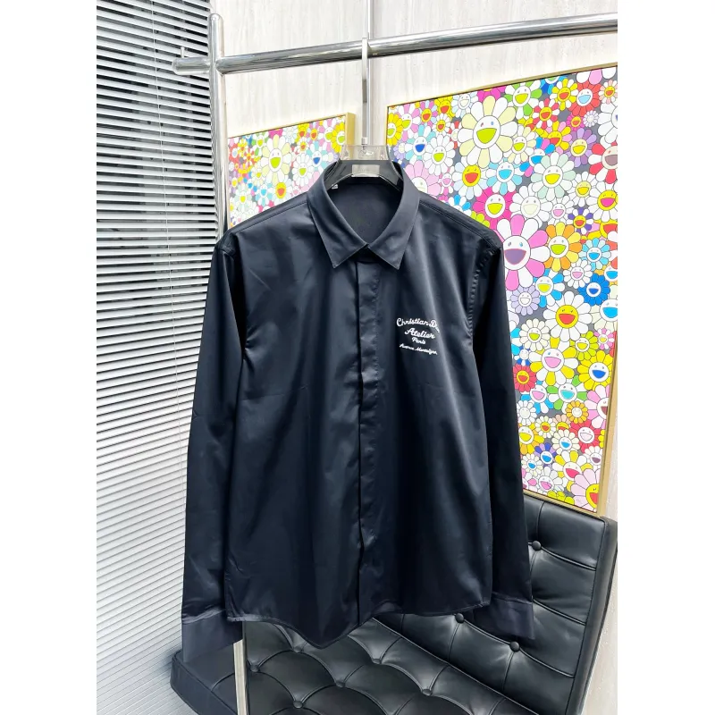 D-ior shirts for D-ior Long-Sleeved Shirts for men #A58442