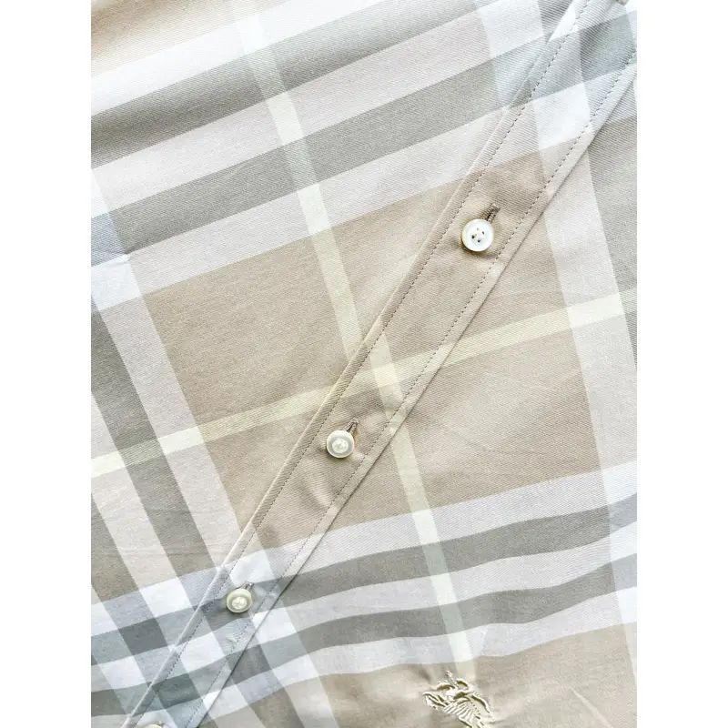 Burberry Shirts for Mens Burberry Long-Sleeved Shirts #A58489