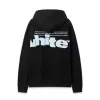Off - White White Hoodie With Bold Black Logo Print for Trendy Outfits #A54450 Off - White White Hoodie With Bold Black Logo Print for Trendy Outfits #A54450