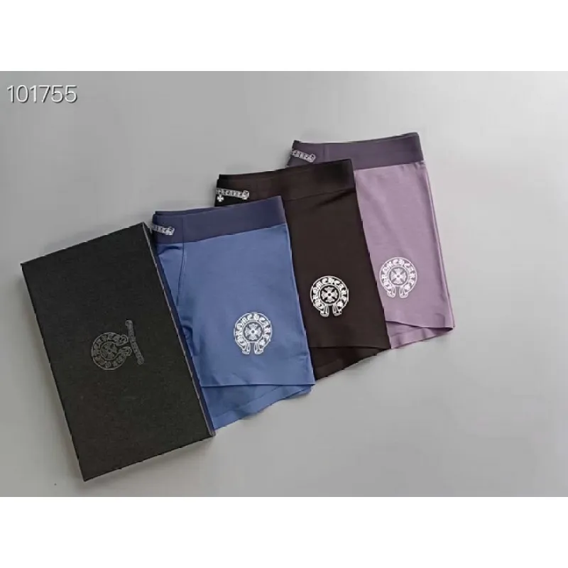 Chrome Hearts Underwears for Men Soft skin-friendly light and breathable (3PCS) #A37477
