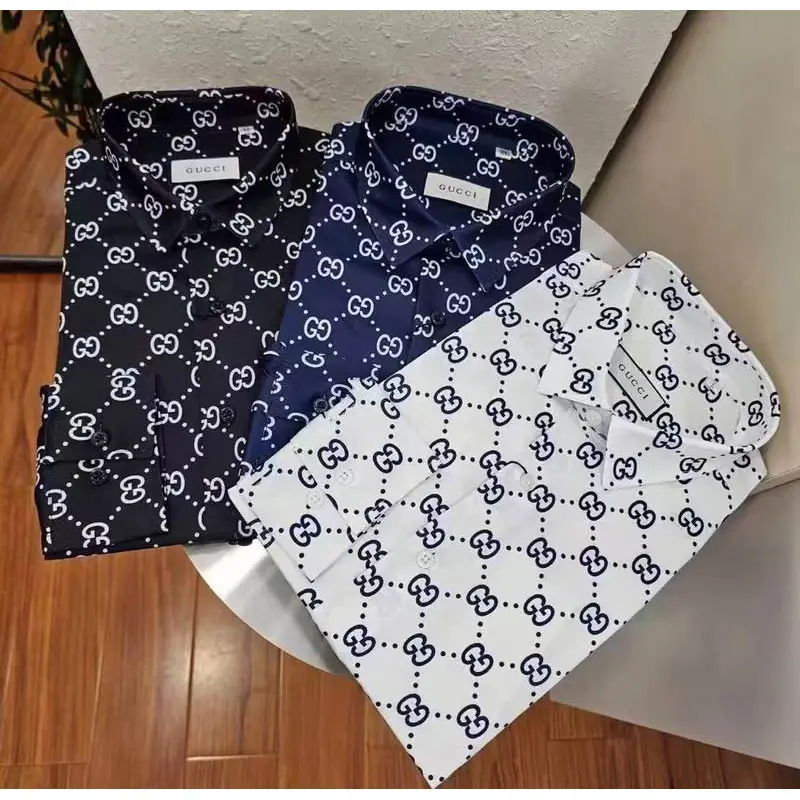 Gucci shirts for Gucci long-sleeved shirts for men #A50920