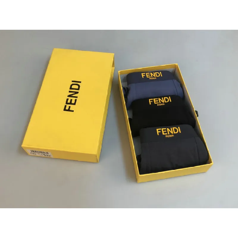 Fendi Underwears for Men Soft skin-friendly light and breathable (3PCS) #A37480