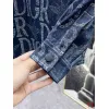 D-ior shirts for D-ior Long-Sleeved Shirts for men Black/Blue #A53761