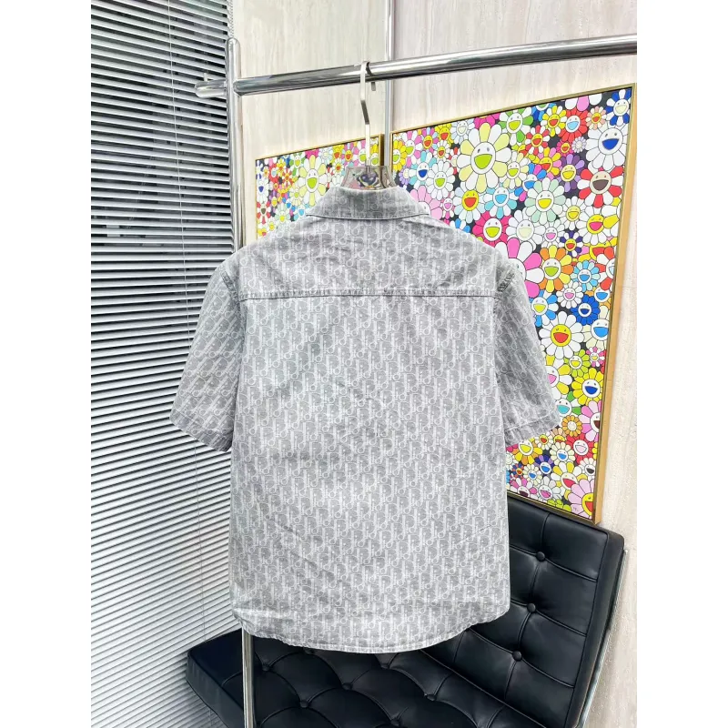 D-ior shirts for D-ior Short-sleeved shirts for men #A53176