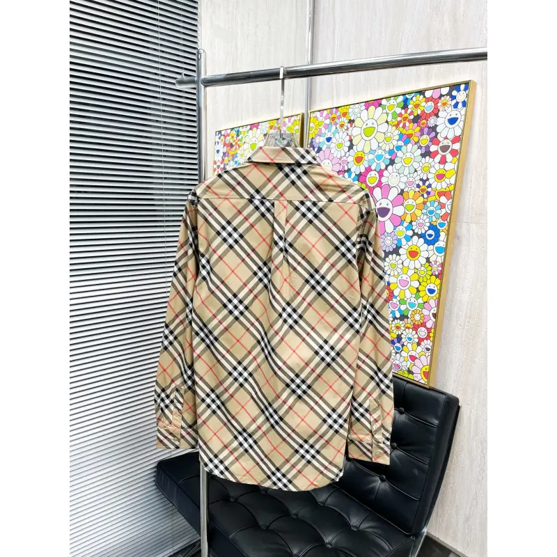 Burberry Shirts for Mens Burberry Long-Sleeved Shirts #A58483