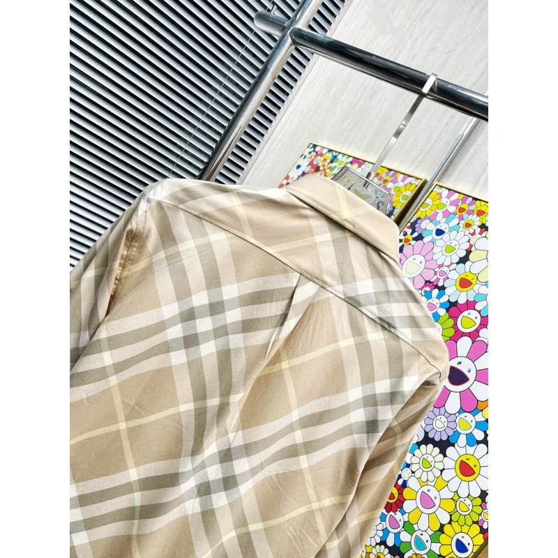 Burberry Shirts for Mens Burberry Long-Sleeved Shirts #A58489