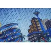Casablanca Blue The Night View Shirt #A53889